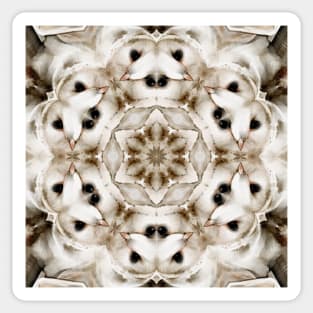 Owldala Kaleidoscope Pattern (Seamless) 9 Sticker